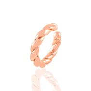 Söğütlü Silver SGTL10885 Rose Sıkıştırmalı Burgu Kıkırdak Gümüş Küpe