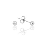 Söğütlü Silver SGTL11477 Gümüş 5 mm Top Küpe