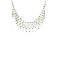 Söğütlü Silver SGTL6265 Dört Sıra Kişniş Kadın Kolye