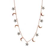 Söğütlü Silver SGTL7984 Ayyıldız Kolye