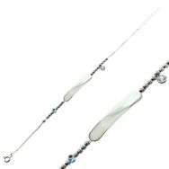 Söğütlü Silver SGTL8130 Dorica Rodyumlu Toplu Bileklik