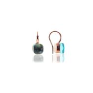 Söğütlü Silver SGTL9584KÜPE Gümüş Kedi Gözü Taşlı Kadın Küpe
