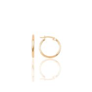 Söğütlü Silver SGTL9643 Rose 19 mm Şarnel Halka Gümüş Küpe