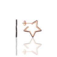 Söğütlü Silver SGTL9827 Star Gümüş Küpe