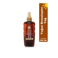 Solar Expert 15 Factor 200 ml Bronzlaştırıcı Yağ