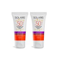 Solaris 50 ml Leke Karşıtı Güneş Koruyucu Kremi ve 50 ml Aydınlatıcı Leke Kremi
