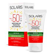 Solaris 50 ml SPF50 Güneş Koruyucu Matlaştırıcı Jel Yüz Kremi