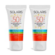 Solaris Age Restoring Sun Protection 50+ Faktör Yaşlanma Karşıtı Tüm Cilt Tipleri için 50 ml Renksiz Yüz Güneş Koruyucu Krem