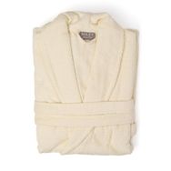 Soley Minerva Krem Ekstra Yumuşak %100 Pamuk Unisex Bornoz