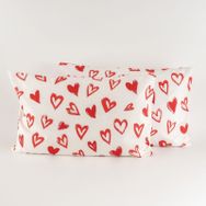 Soley Mix & Match Lover Kırmızı %100 Pamuk 2’li Yastık Kılıfı Seti