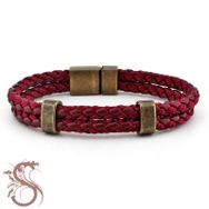 Solfera BT272 Bordo Erkek Bileklik