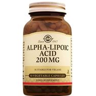 Solgar Alpha Lipoic Acid 200 mg İçeren 50 Kapsül