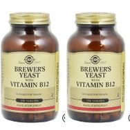 Solgar Brewer's Yeast With Vitamin B12 2x250 Tablet
