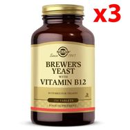 Solgar Brewer's Yeast With Vitamin B12 3x250 Tablet