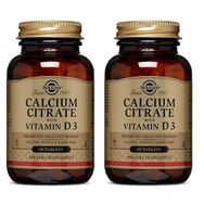 Solgar Calcium Citrate With Vitamin D3 2x60 Tablet