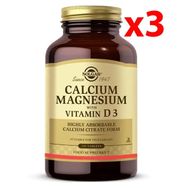 Solgar Calcium Magnesium With Vitamin D3 3x150 Tablet
