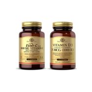 Solgar Ester C Plus Vitamin C 1000 mg 30 Tablet + Vitamin D3 1000 IU 100 Kapsül