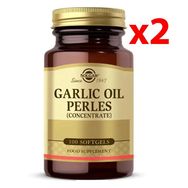 Solgar Garlic Oil Perles 2x100 Kapsül