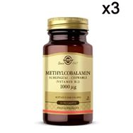 Solgar Methylcobalamin 1000 mcg 3x30 Tablet