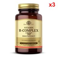 Solgar Vitamin B-Complex 50 3x50 Kapsül