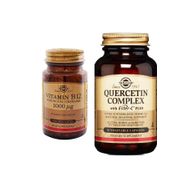 Solgar Vitamin B12 1000 mcg 100 Kapsül + Solgar Quercetin Complex with Ester-C Plus 50 Tablet