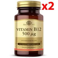 Solgar Vitamin B12 500 mcg 2x50 Kapsül