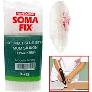 SomaFix Mum Kalın 1 kg Poşetli Silikon