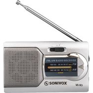 Sonıvox VS-R3 Gümüş Renk Cep Tipi Analog Fm Radyo