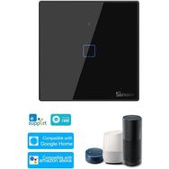 Sonoff TX-T3EU1C Dokunmatik Wifi Siyah Işık Anahtarı