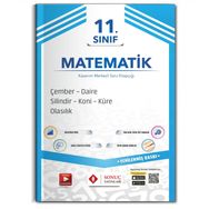 Sonuç Yayınları 11. Sınıf Çember ve Daire Silindir Koni Küre Olasılık Soru Kitapçığı