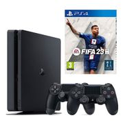 Sony 2. Ps4 Kol + Ps4 Fifa 23 Siyah Slim 500 GB Playstation 4