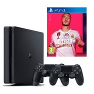 Sony Playstation 4 Slim 500 GB Oyun Konsolu + 2. Playstation Kol + Fifa 2020 PS4 Oyun