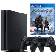 Sony Playstation 4 Slim 500 GB Oyun Konsolu + 2. PS4 Kol + PS4 God Of War Ragnarok Oyun
