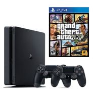 Sony Playstation 4 Slim 500GB + 2.Kol + GTA5