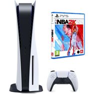 Sony Playstation 5 CD Girişli Oyun Konsolu + Nba 2K22 Oyun