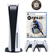 Sony Playstation 5 Diskli Oyun Konsolu + 2. Dualsense Kol + Fifa 23