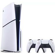 Sony Playstation 5 Slim 1 TB Digital Edition Oyun Konsolu + 2. Dualsense Beyaz Kol