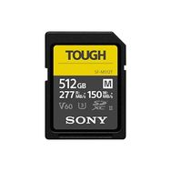 Sony SF-M512T Dayanıklı 512 GB Sdxc Hafıza Kartı Uhs-Iı, V60, Sınıf 10, 277 Mb/s'ye Kadar Okuma, 150 Mb/s'ye Kadar Yazma - Son Derece Sağlam, IP68, Darbeye ve Suya Dayanıklı