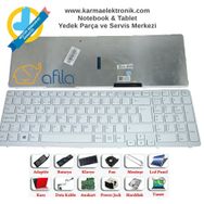 Sony SVE1511P1EW Beyaz Notebook Klavye