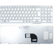 Sony Vaio SVE151J SVE151J11M Notebook TR Işıklı Beyaz Uyumlu Klavye