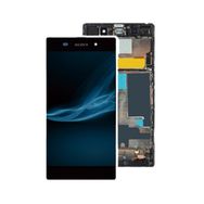 Sony Xperia Z1 Dokunmatik Beyaz Çıtalı Lcd Ekran