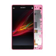 Sony Xperia Z1 Mini Dokunmatik Beyaz Çıtalı Lcd Ekran