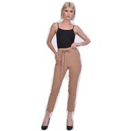 Soralline 1696 Beli Lastikli Yazlık Pantolon