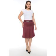 Soralline 724 Bordo Kadın Etek