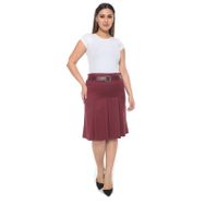Soralline 724 Bordo Kadın Etek