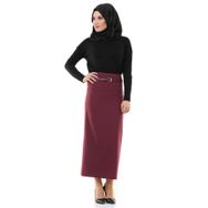 Soralline 770 Bordo Kadın Etek