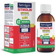 Sorvagen Kids Double Sitikolin Omega 3 150 ml Sıvı