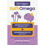 Sorvagen SaffrOmega 30 Kapsül Balık Yağı