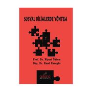 Sosyal Bilimlerde Yöntem - Niyazi Öktem Emel Karagöz