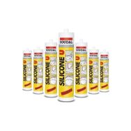 Soudal 1757 280gr 30 Adet Şeffaf Silikon